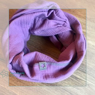 Musselinloop lila